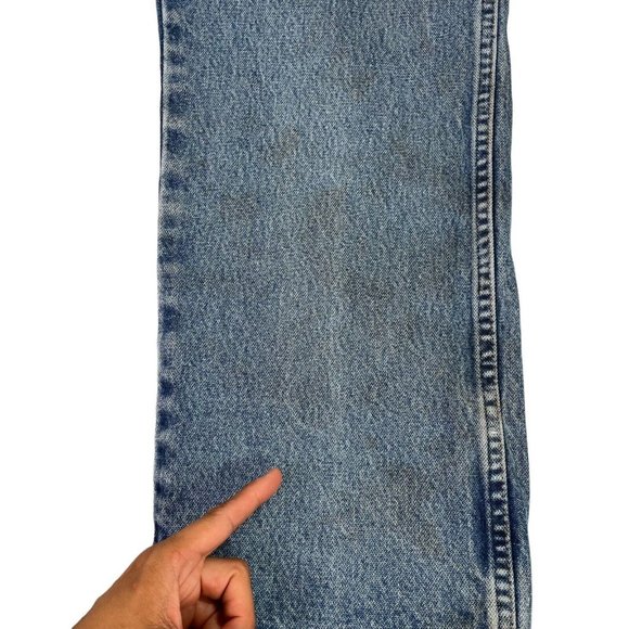 Wrangler FR13MMS Flame Resistant Original Fit Men's Jeans Size 40x30 Distressed - Picture 10 of 15